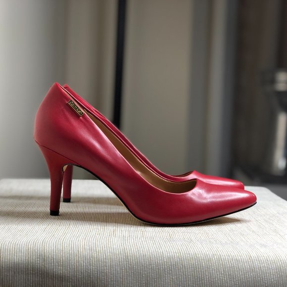 Calvin Klein Kimberly Red Pumps 